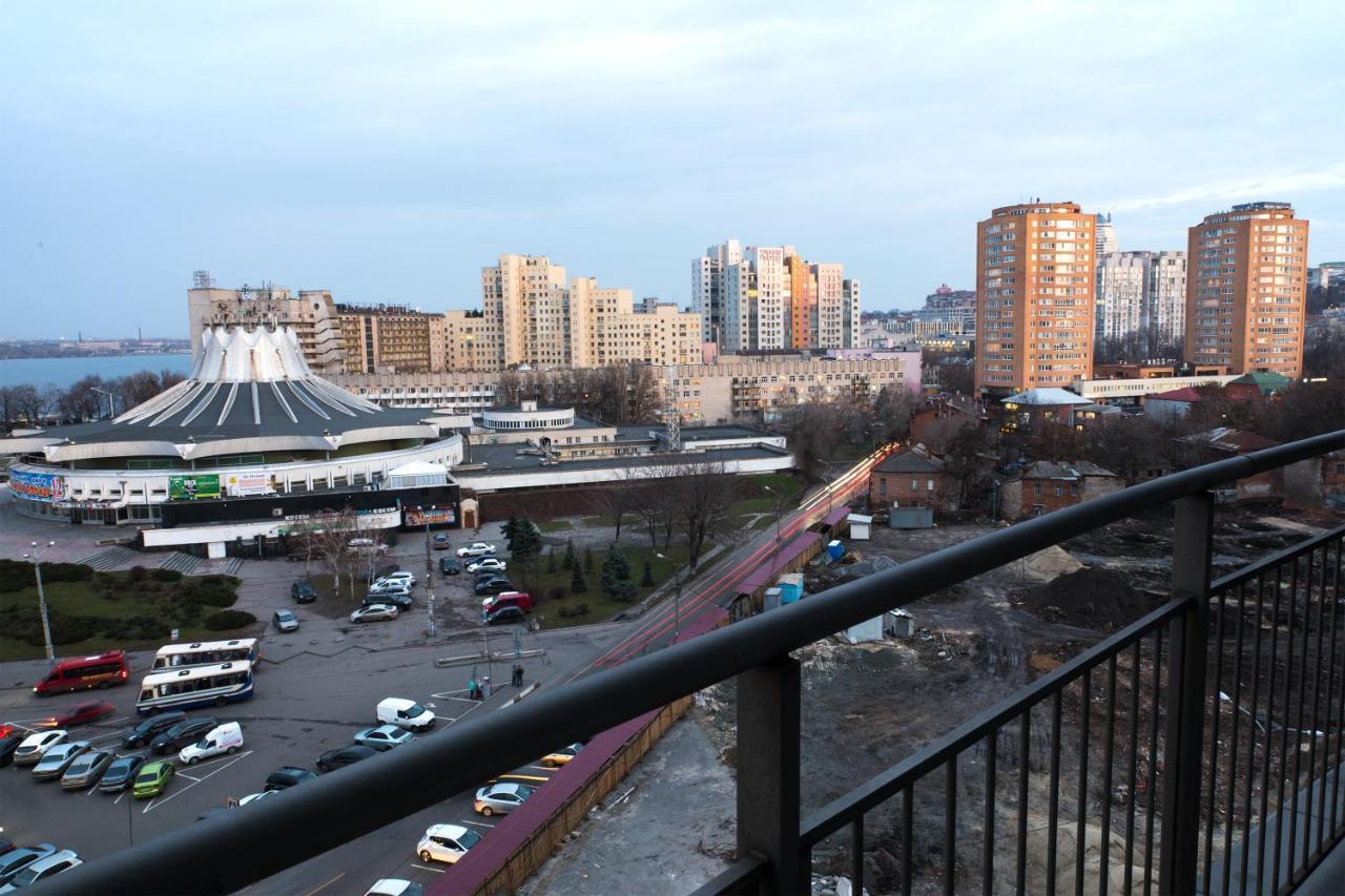 Staybridge Mini-Hotel In Most City Panoramic River View Dnjepropetovsk Buitenkant foto