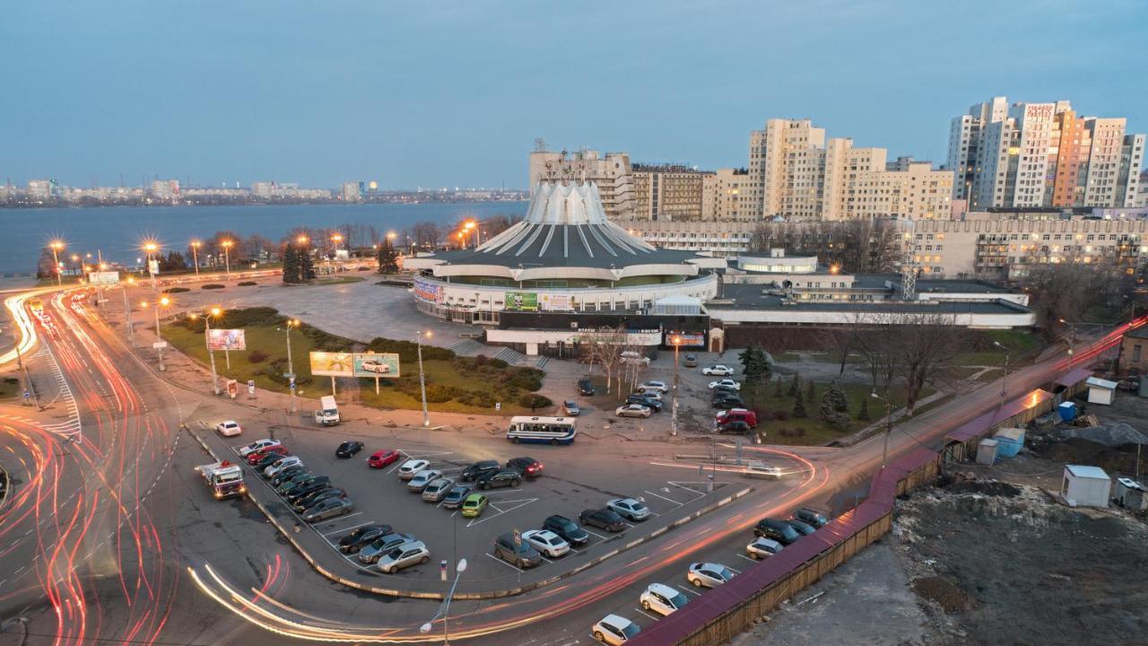 Staybridge Mini-Hotel In Most City Panoramic River View Dnjepropetovsk Buitenkant foto